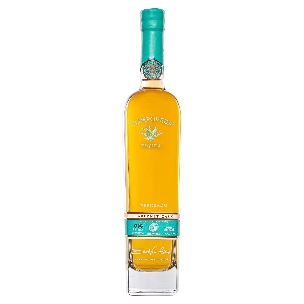 Bottle of Compoveda Reposado Single Barrel