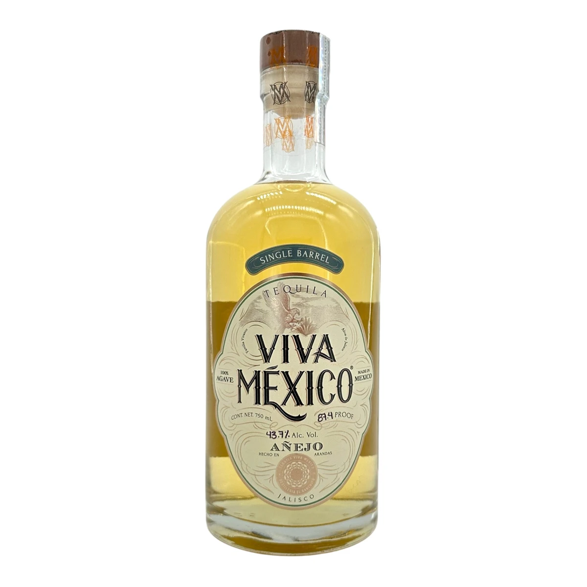 Bottle of Viva Mexico Añejo Single Barrel