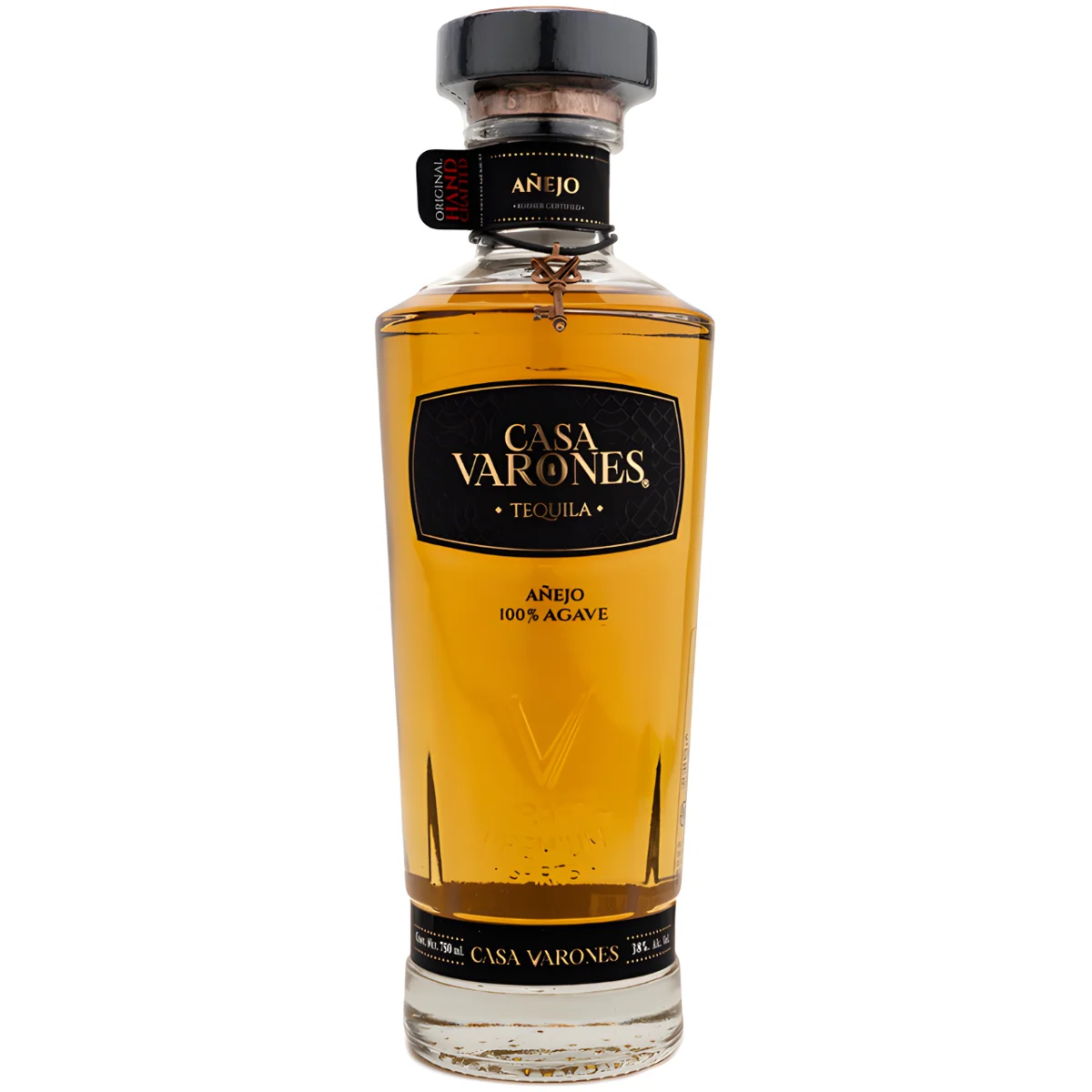 Bottle of Casa Varones Tequila Añejo