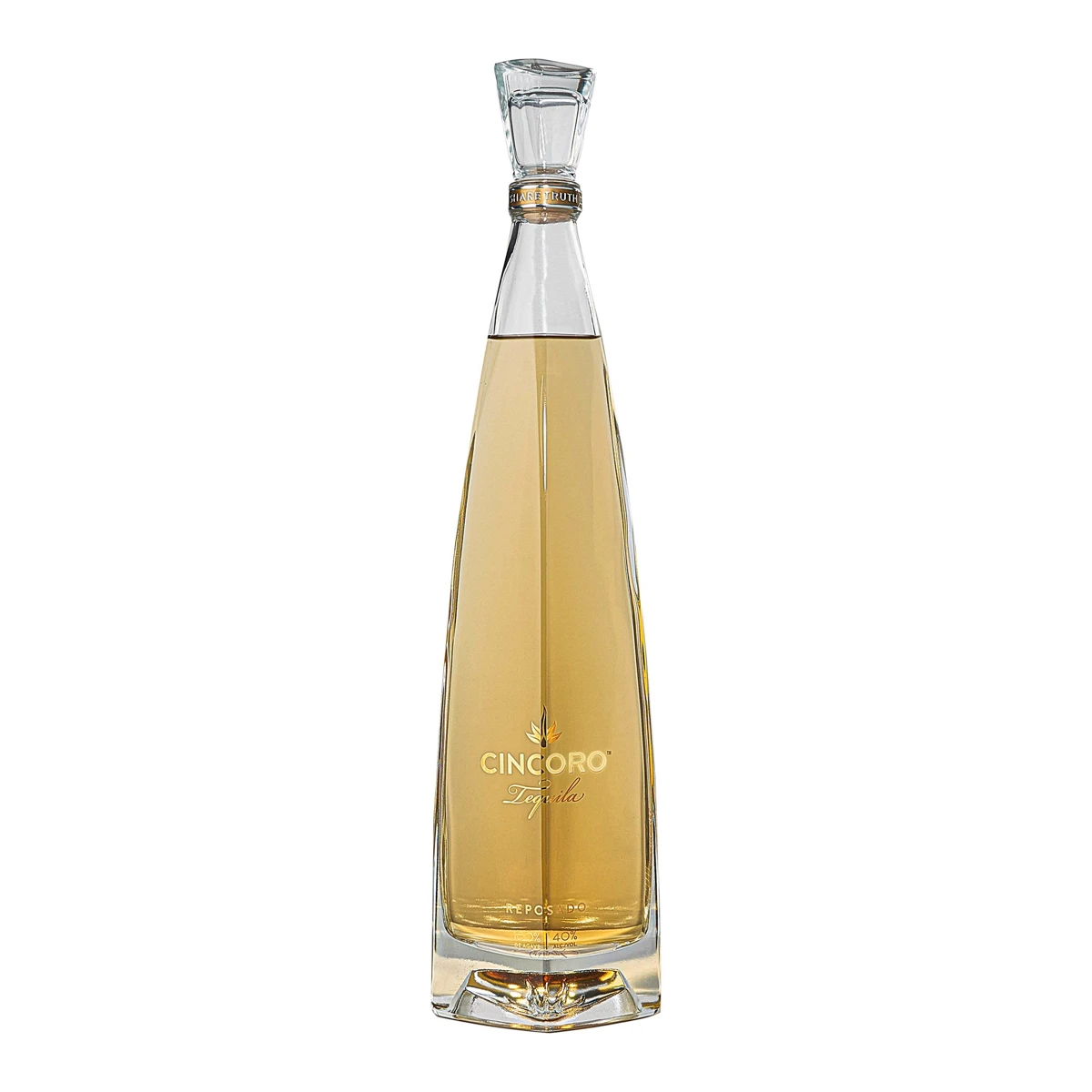 Bottle of Cincoro Tequila Reposado