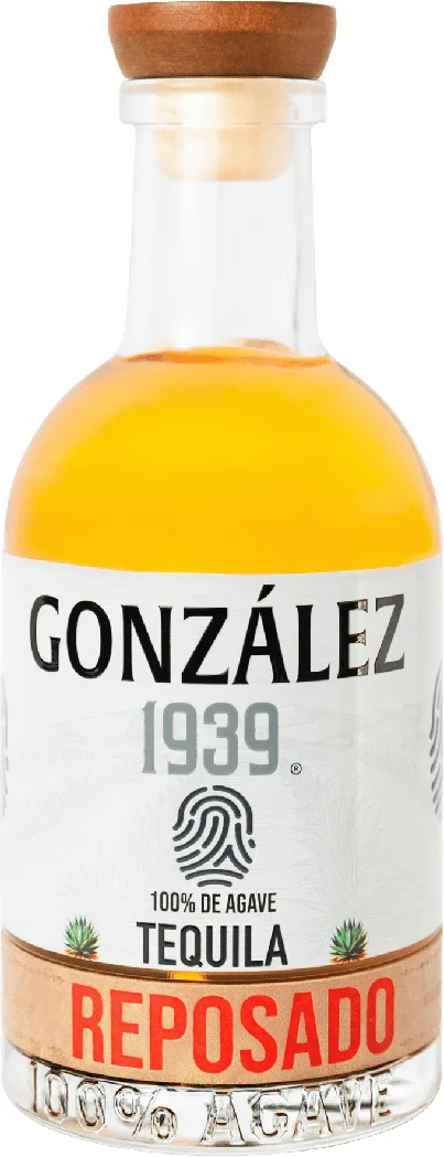 Bottle of González 1939 Tequila Reposado