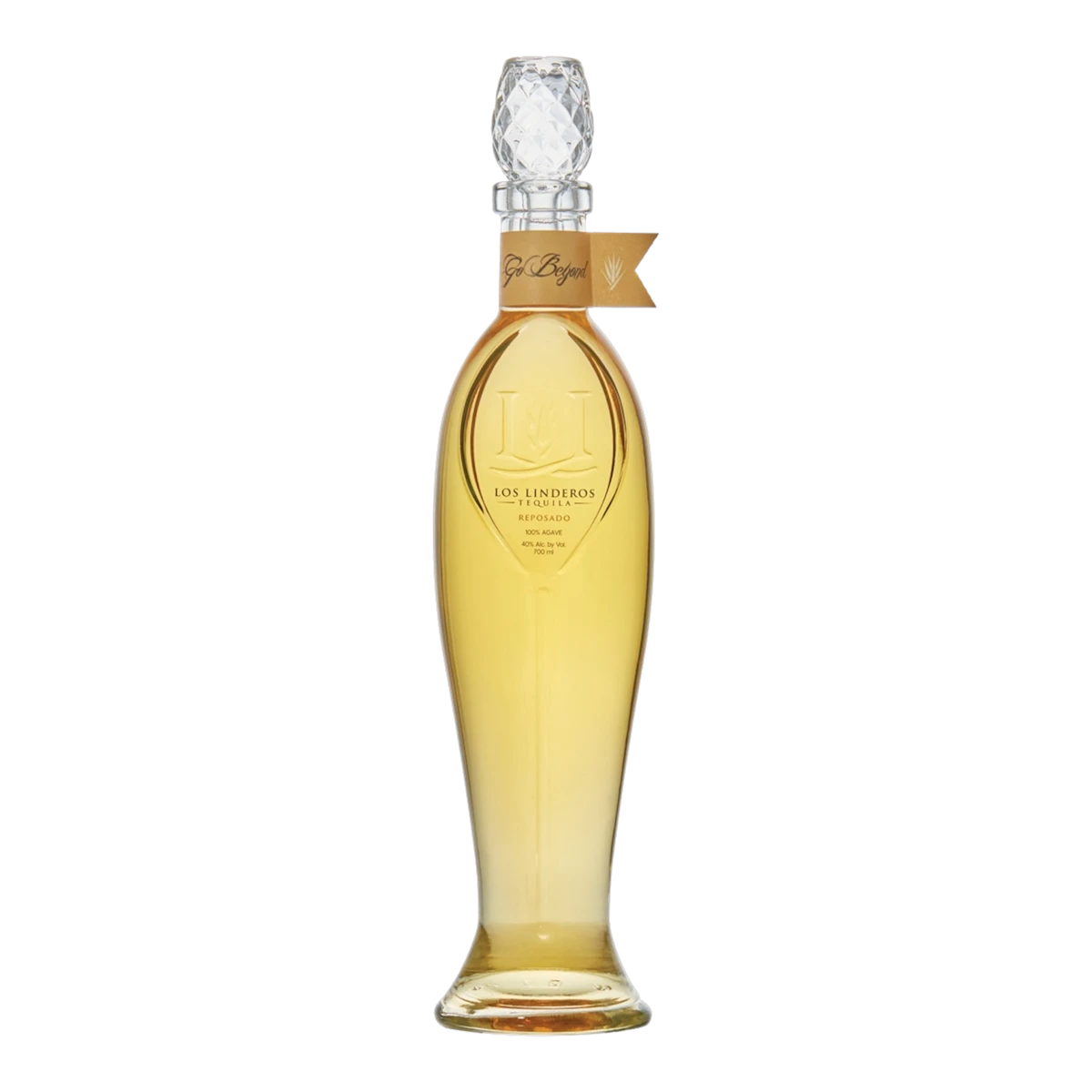 Bottle of Los Linderos Tequila Reposado
